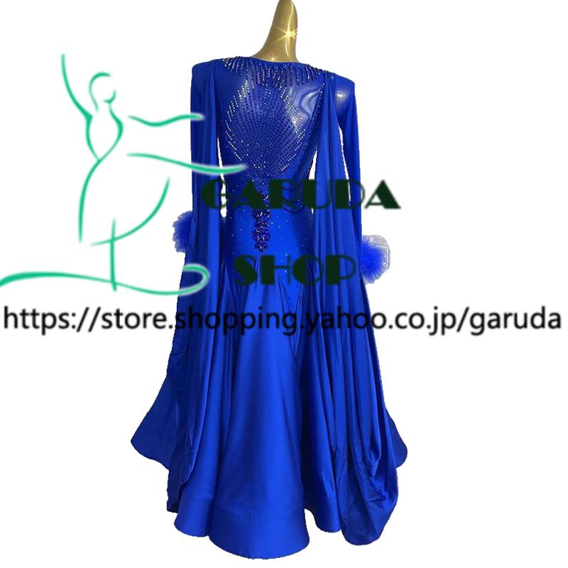 Garuda SHOP レディース社交ダンス衣装 競技ドレス モダンドレス高級