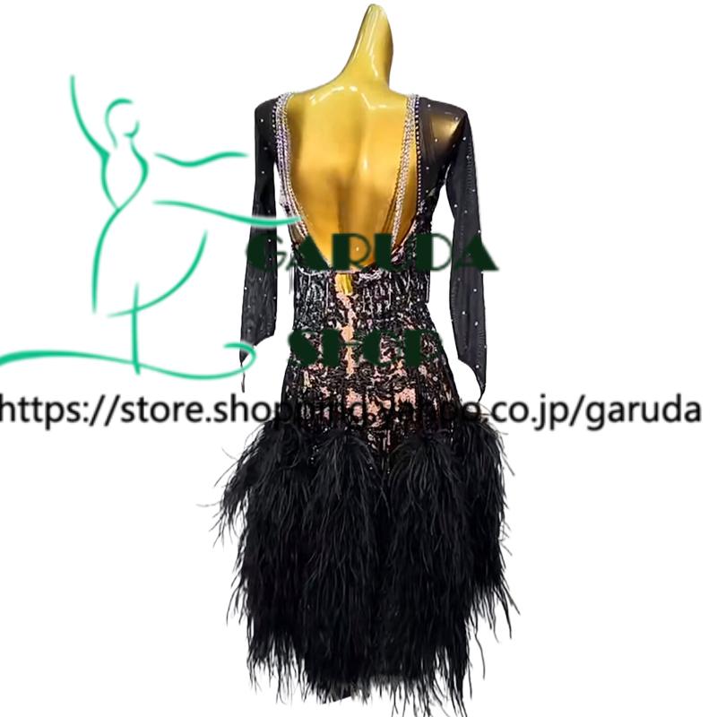 Garuda SHOP 社交ダンス高級衣装 ダンスドレス セミオーダードレス