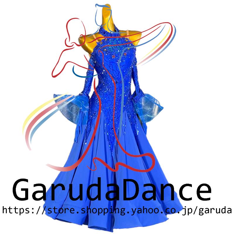 Garuda SHOP レディース社交ダンス衣装 競技ドレス モダンドレス高級