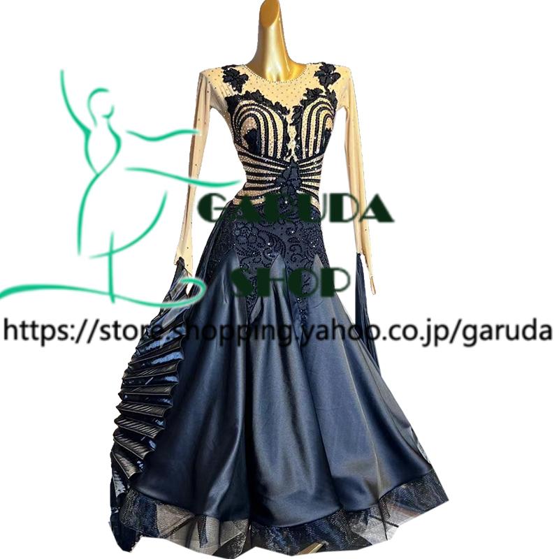Garuda SHOP レディース社交ダンス衣装 競技ドレス モダンドレス Garuda SHOP レディース社交ダンス衣装 競技ドレス モダンドレス