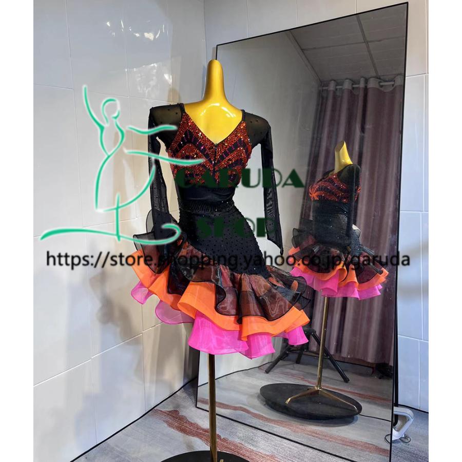 Garuda SHOP 社交ダンス高級衣装 ダンスドレス セミオーダードレス