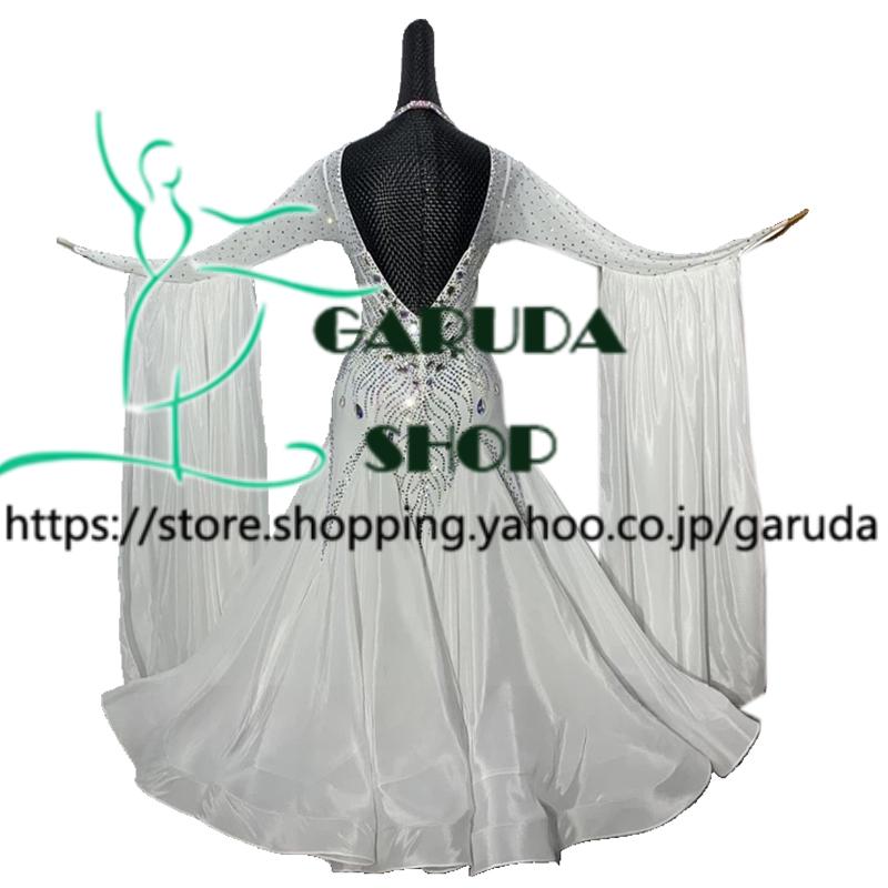 Garuda SHOP レディース社交ダンス衣装 競技ドレス モダンドレス高級