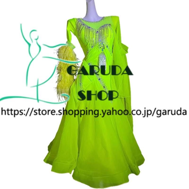 Garuda SHOP レディース社交ダンス衣装 競技ドレス モダンドレス Garuda SHOP レディース社交ダンス衣装 競技ドレス モダンドレス