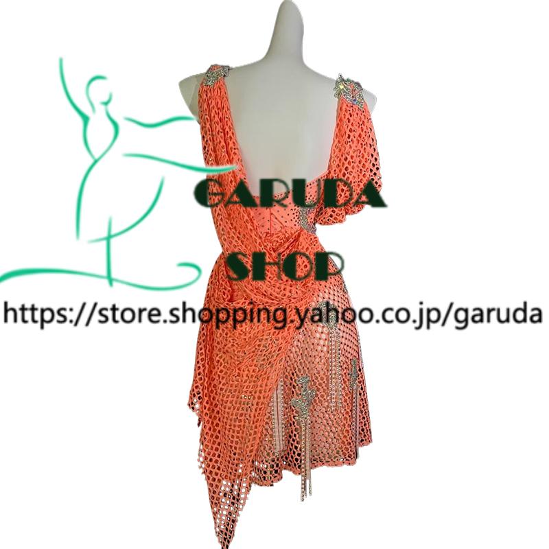 Garuda SHOP 社交ダンス高級衣装 ダンスドレス セミオーダードレス ラテン競技高級ドレス パーティードレス ラテン衣装  Latinドレス  品番8365の画像