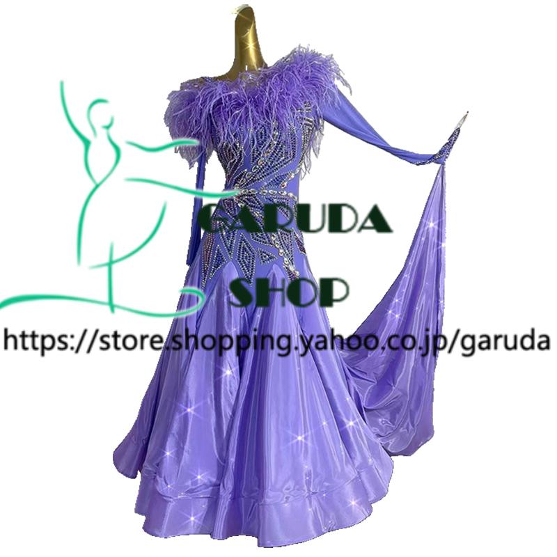 Garuda SHOP レディース社交ダンス衣装 競技ドレス モダンドレス Garuda SHOP レディース社交ダンス衣装 競技ドレス モダンドレス