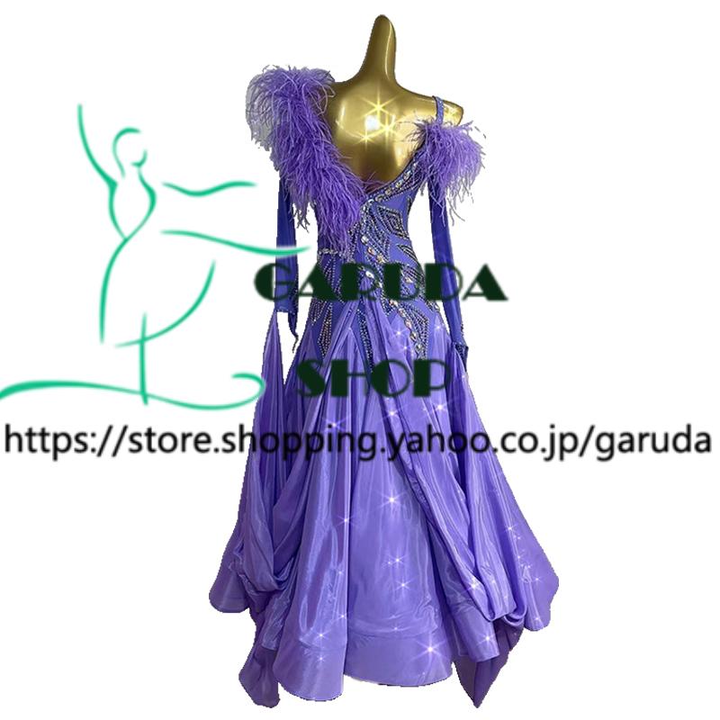 Garuda SHOP レディース社交ダンス衣装 競技ドレス モダンドレス Garuda SHOP レディース社交ダンス衣装 競技ドレス モダンドレス