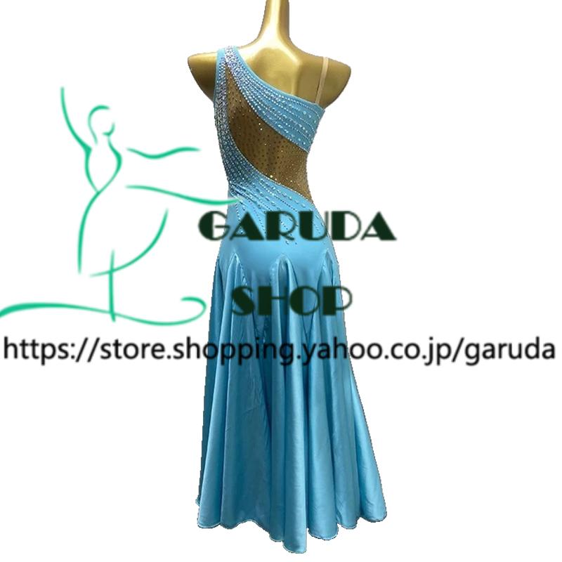 Garuda SHOP 社交ダンス高級衣装 ダンスドレス セミオーダードレス ラテン競技高級ドレス パーティードレス ラテン衣装  Latinドレス  品番8427の画像