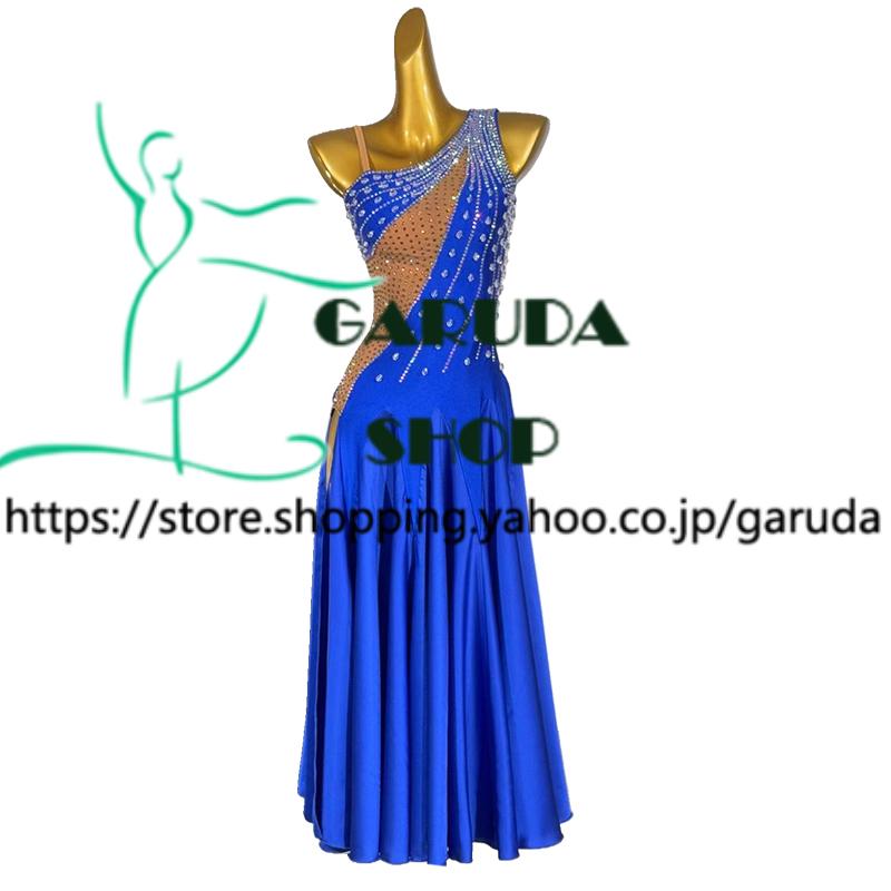 Garuda SHOP 社交ダンス高級衣装 ダンスドレス セミオーダードレス ラテン競技高級ドレス パーティードレス ラテン衣装  Latinドレス  品番8427の画像