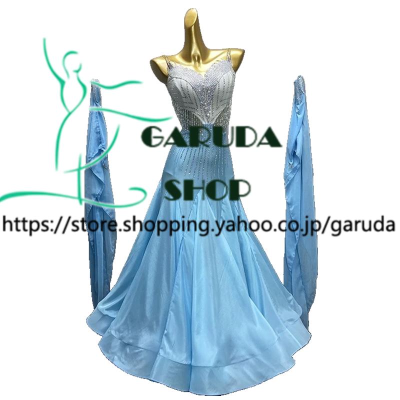 Garuda SHOP レディース社交ダンス衣装 競技ドレス モダンドレス Garuda SHOP レディース社交ダンス衣装 競技ドレス モダンドレス