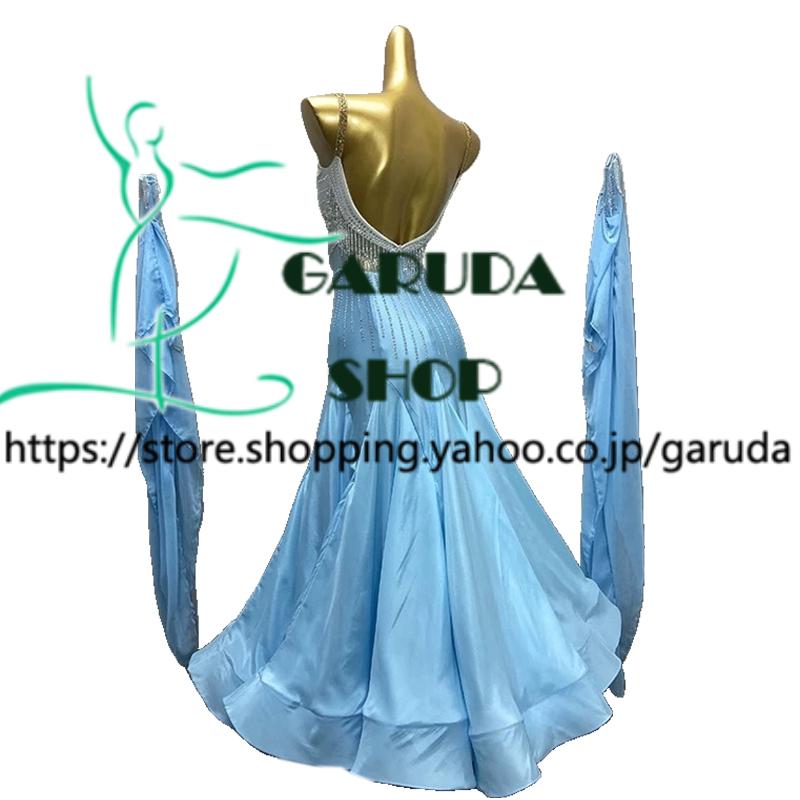 Garuda SHOP レディース社交ダンス衣装 競技ドレス モダンドレス高級