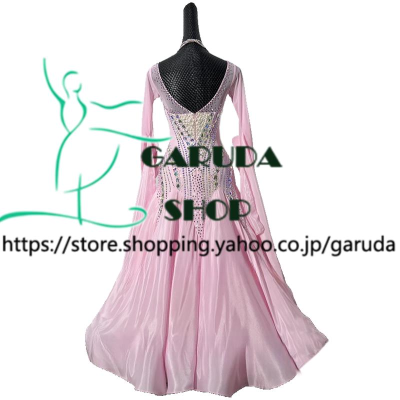 Garuda SHOP レディース社交ダンス衣装 競技ドレス モダンドレス高級
