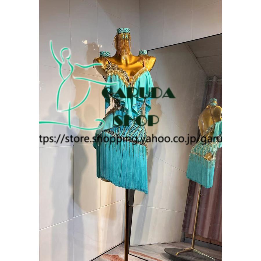 社交ダンスドレス Garuda SHOP 社交ダンス高級衣装 ダンスドレス セミオーダードレス