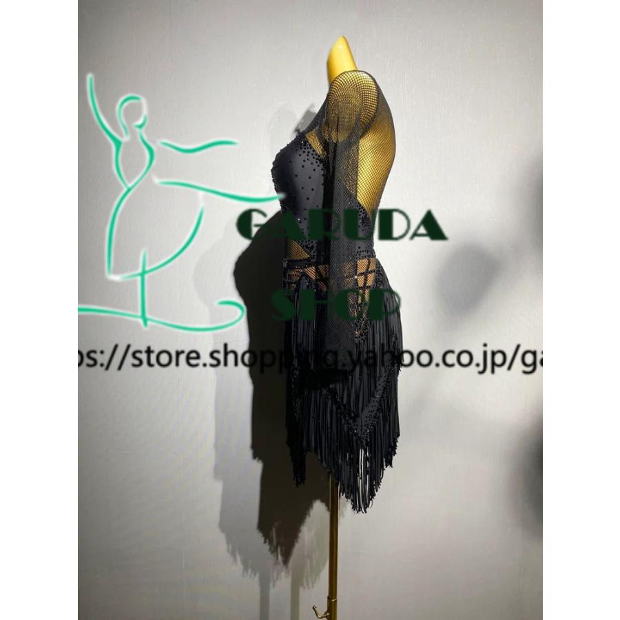 Garuda SHOP 社交ダンス高級衣装 ダンスドレス セミオーダードレス ラテン競技高級ドレス パーティードレス ラテン衣装  Latinドレス  品番8523の画像