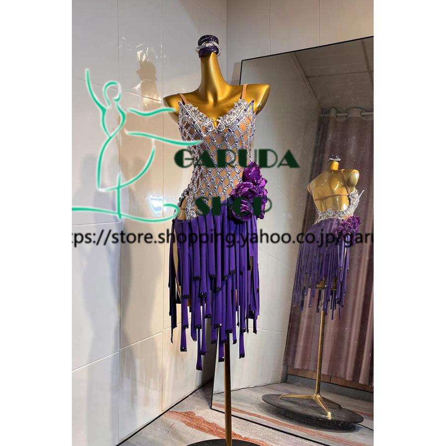 社交ダンスオーダードレス/ラテンドレス/レースボレロ/スワロフスキー 社交ダンスオーダードレス/ラテンドレス/レースボレロ