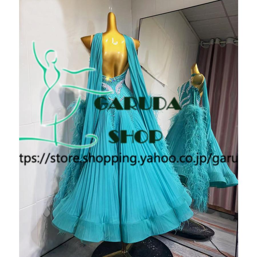 Garuda SHOP レディース社交ダンス衣装 競技ドレス モダンドレス Garuda SHOP レディース社交ダンス衣装 競技ドレス モダンドレス
