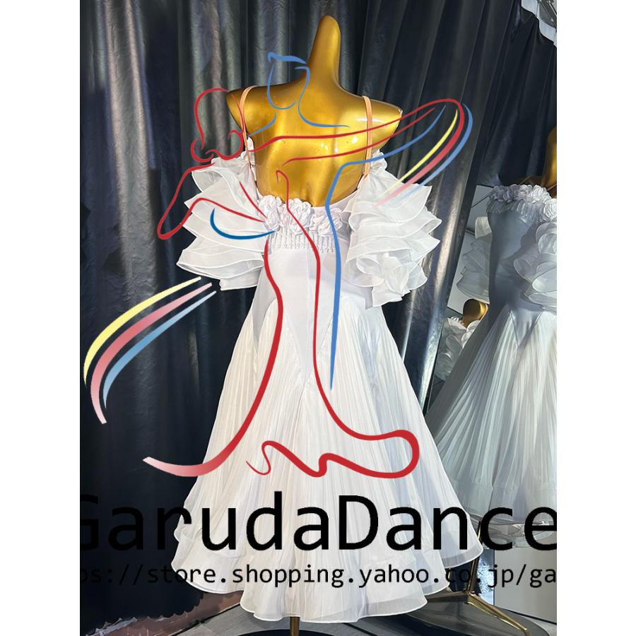 Garuda SHOP レディース社交ダンス衣装 モダンドレス パーティードレス 