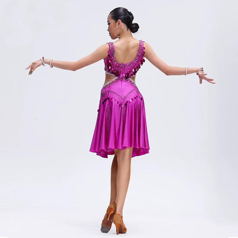 Garuda SHOP 社交ダンス高級衣装 セミオーダードレス ラテン競技高級