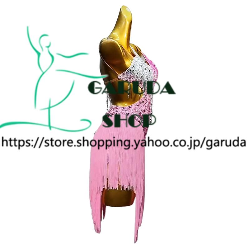 Garuda SHOP 社交ダンス高級衣装 セミオーダードレス ラテン競技高級ドレス パーティードレス 社交ダンス衣装ラテン  社交ダンス衣装ルンバ  品番8951の画像