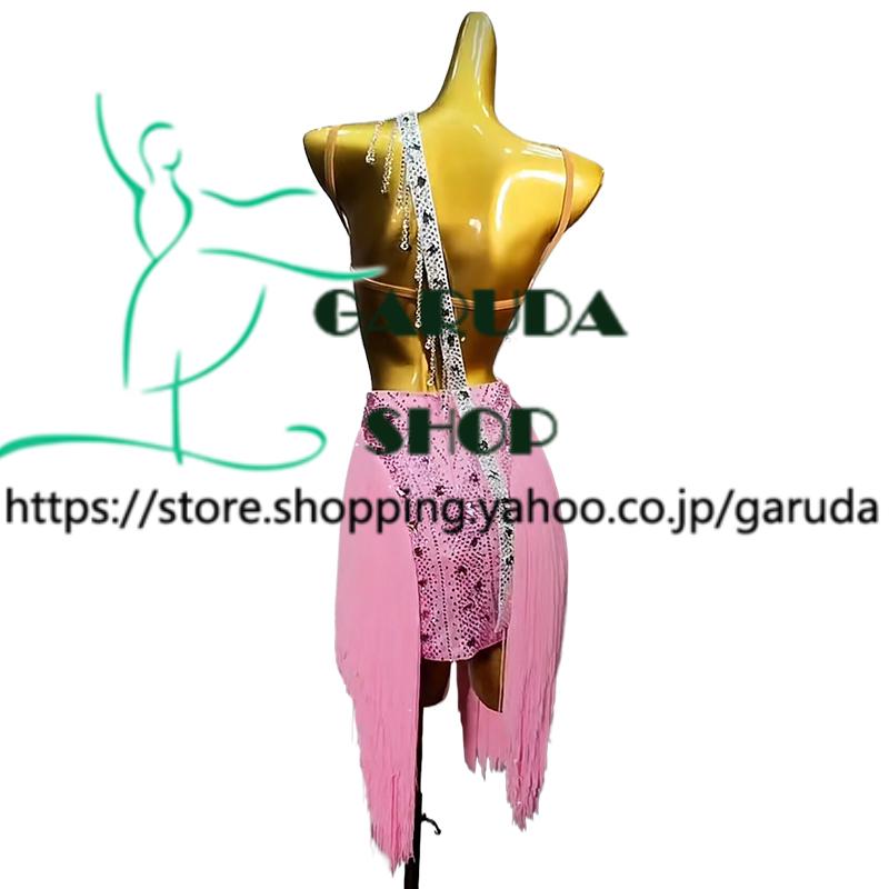 Garuda SHOP 社交ダンス高級衣装 セミオーダードレス ラテン競技高級ドレス パーティードレス 社交ダンス衣装ラテン  社交ダンス衣装ルンバ  品番8951の画像