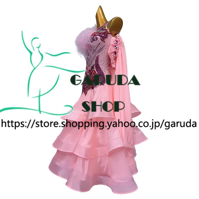 Garuda SHOP レディース社交ダンス衣装 競技ドレス モダンドレス高級