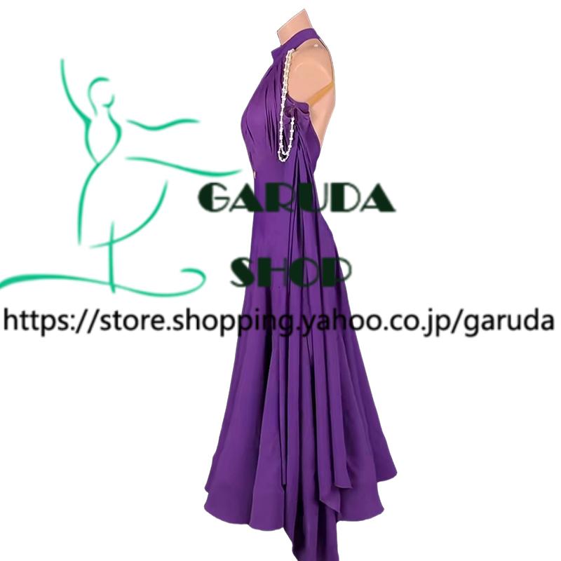 Garuda SHOP レディース社交ダンス衣装 モダンドレス パーティードレス