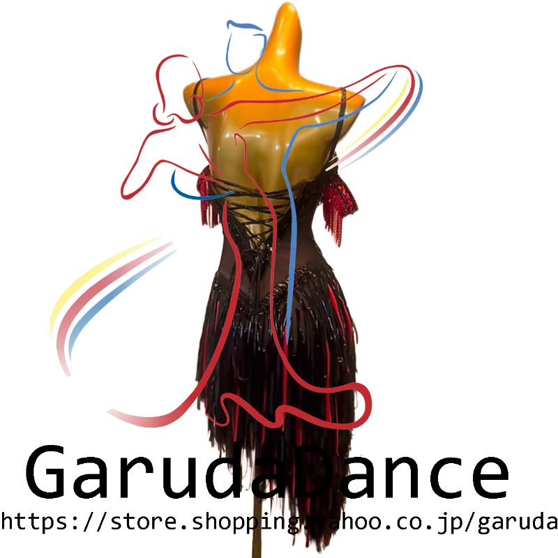 Garuda SHOP 社交ダンス高級衣装 セミオーダードレス ラテン競技高級ドレス パーティードレス 社交ダンス衣装ラテン  社交ダンス衣装ルンバ  品番9784の画像