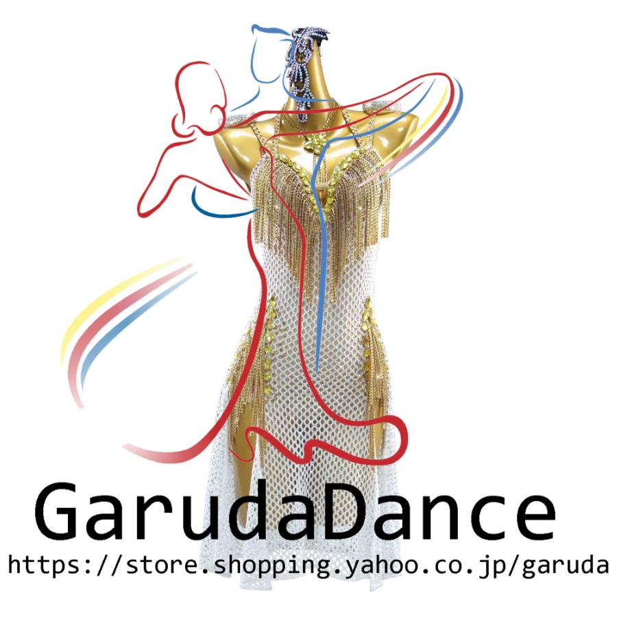 Garuda SHOP レディース社交ダンス衣装 サイズ調整対応 ラテン練習競技