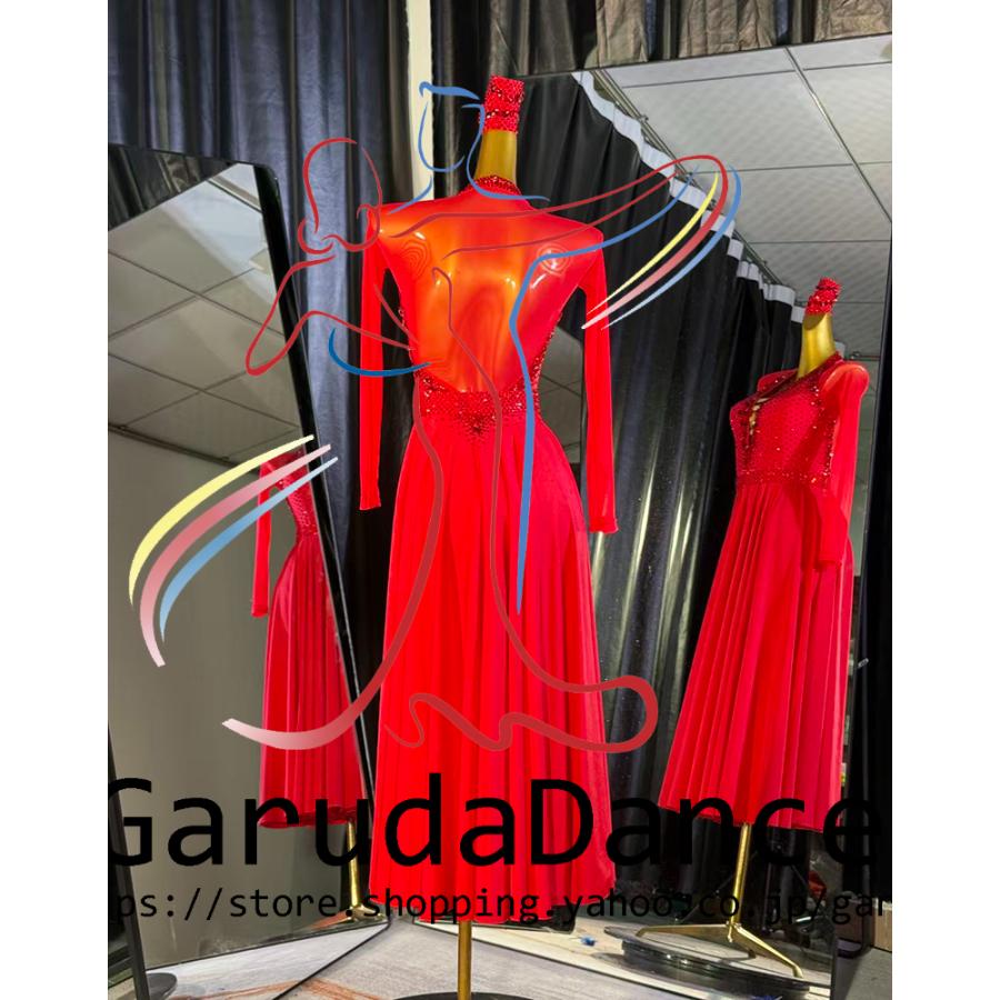 社交ダンスドレス　ラテン用 Garuda SHOP 社交ダンス高級衣装 セミオーダードレス ラテン競技高級