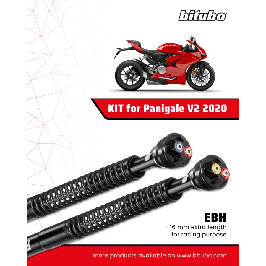 bitubo ビチューボ ドゥカティ 【+16mm】 Panigale STREETFIGHTER V4 899 959 フロント・インナーカートリッジ D0042EBH59 パニガーレ ストリートファイター V4