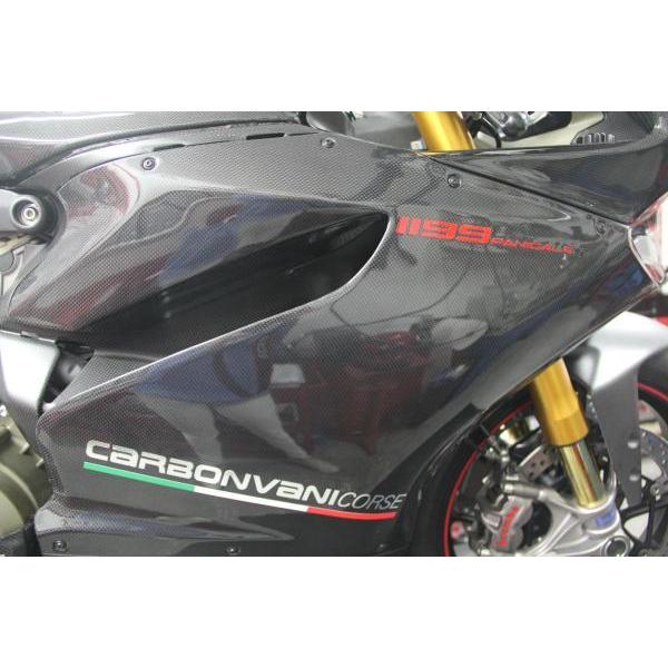 PANIGALE 1199 / サイドパネル　右用 / カーボン製・CARBONVANI(カーボンバーニ)DUCATI・PANIGALE 1199 ドゥカティ_2