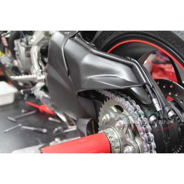 PANIGALE 1199 / スイングアームガード カーボン製・CARBONVANI