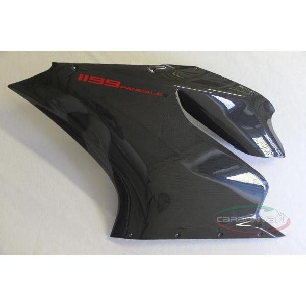 PANIGALE899 / サイドパネル　左用/カーボン製・CARBONVANI(カーボンバーニ)DUCATI・パニガーレ899 ドゥカティ