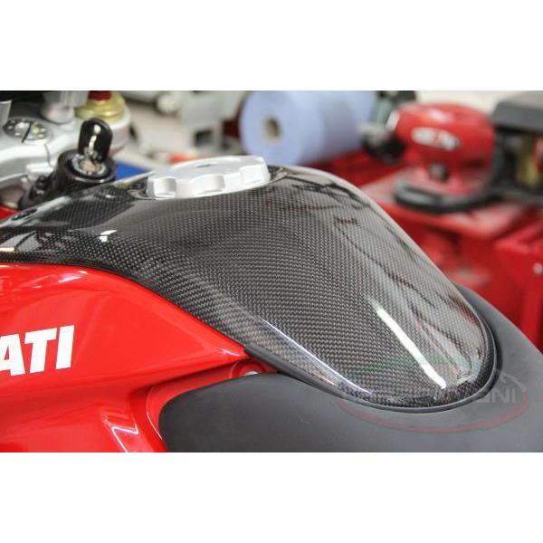 ハイパーモタード1100/796：タンクカバー：カーボン製・CARBONVANI<カーボンバーニ>DUCATI・HYPERMOTARD： ドゥカティ｜garudaonlinestore｜03