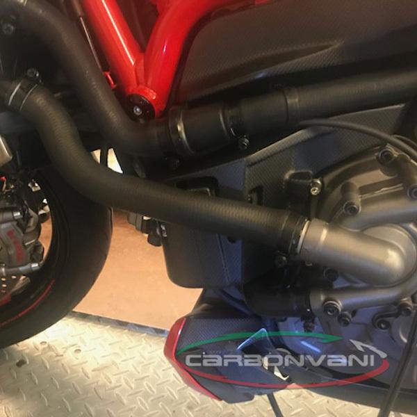 モンスター1200 MY17~：キャニスター・ / カーボン製・CARBONVANI(カーボンバーニ)DUCATI・MONSTER1200：2017〜 ドゥカティの画像