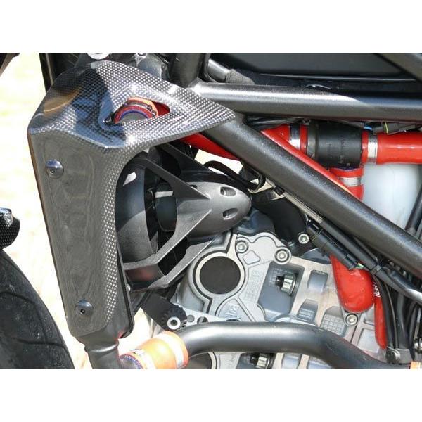 ドゥカティ スーパーバイク 851-888 ラジエーター カーボン カバー ドゥカティ スーパーバイク 851-888 ラジエーター カーボン カバー