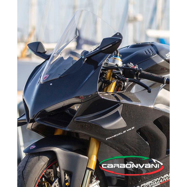 DUCATI V4.S 2020~2021：ウイング 左用 / カーボン製・CARBONVANI(カーボンバーニ)ドゥカティの画像