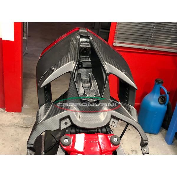 PANIGALE V4.S 2022：シートカウル / カーボン製・CARBONVANI(カーボンバーニ)ドゥカティ