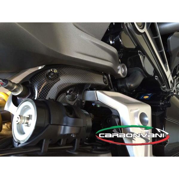 445 SPEEDCARBON マフラーヒートガード MONSTER S4R/S2R DUCATI