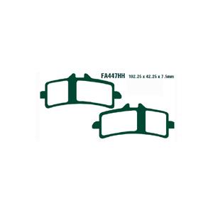 EBC(イービーシー)ブレーキパッド BREMBO 対向4ポットラジアルマウントキャリパー用　ＨHタイプ 　FA447HH | ブランド登録なし