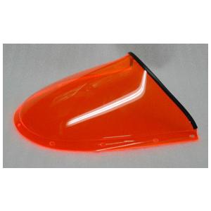DUCATI 748/916/996/998 用　フロントカウル・スクリーン　蛍光オレンジ　FG製(イタリア)