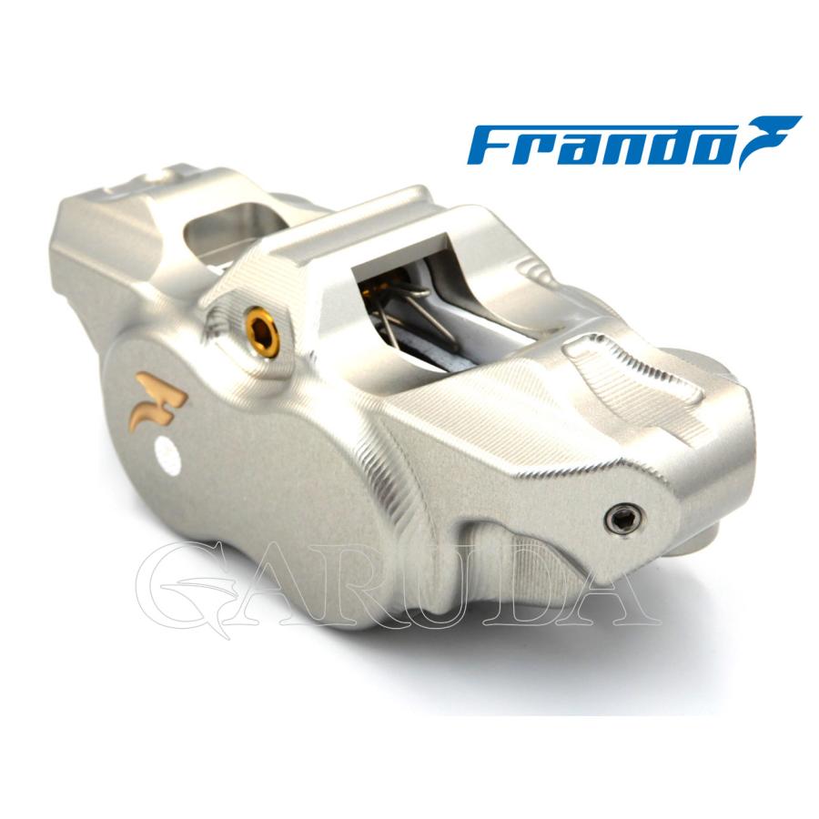 フランドー　Frando製　100mmピッチ　4potラジアルマウントキャリパー Frando フランド FCC-100 4POT CNCラジアルマウントキャリパー