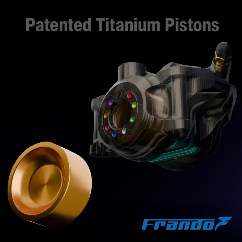 Frando（フランド） FCC-760M 対向2POT ラジアルマウントモノブロック