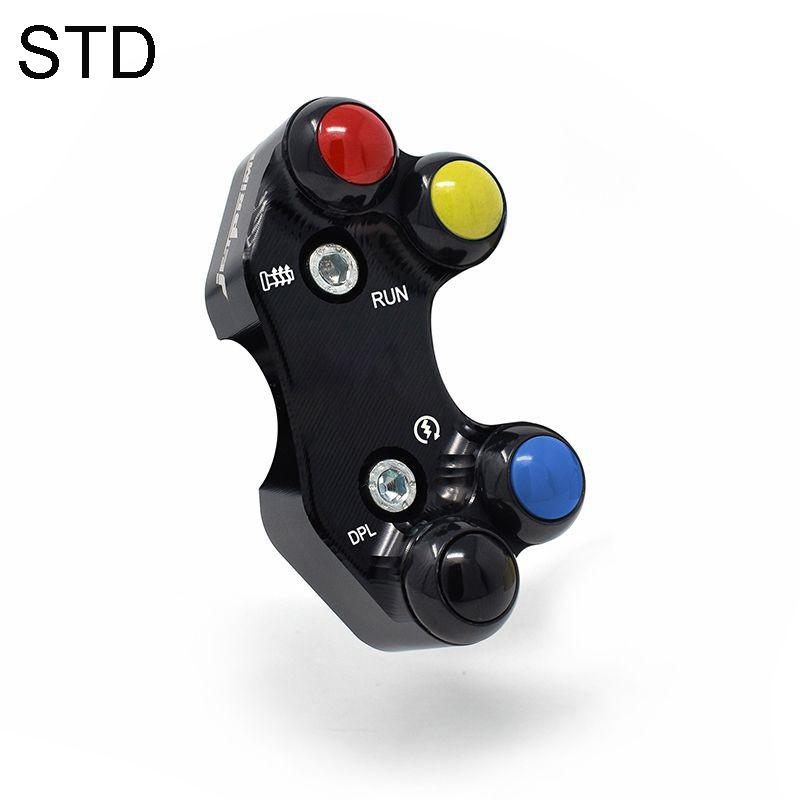 JETPRIME[PLD020S/PLDB020S]スイッチパネル【右側】4ボタン DUCATI 