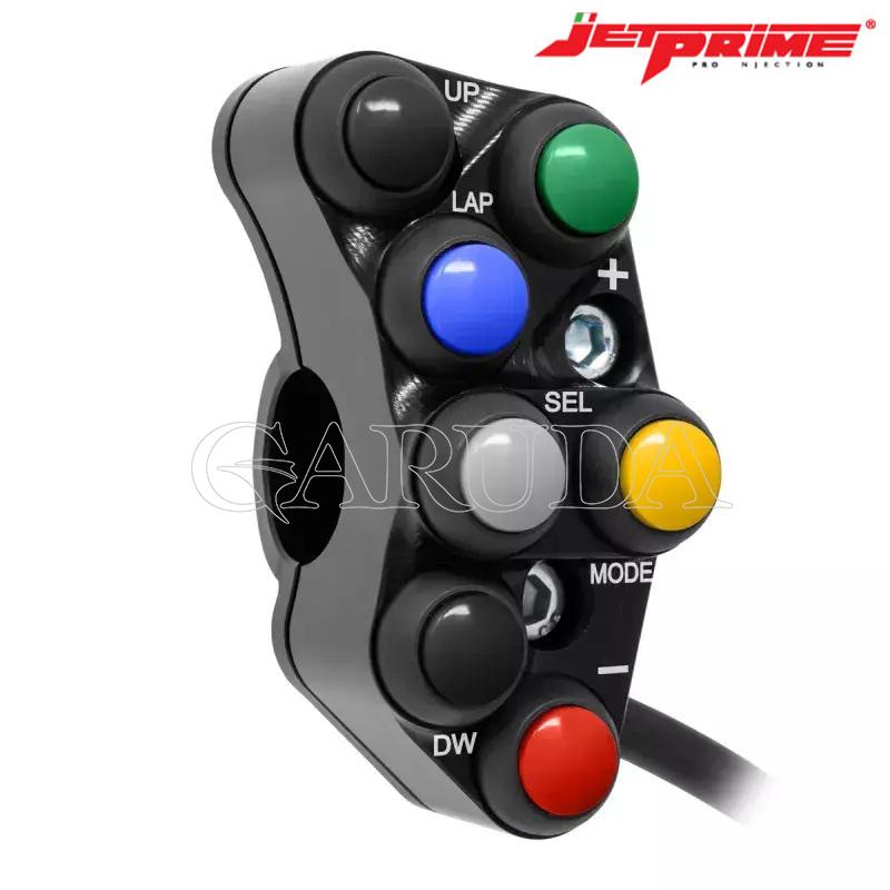 JETPRIME[PLSR120]ハンドルスイッチパネル※レース※【左側】DUCATI