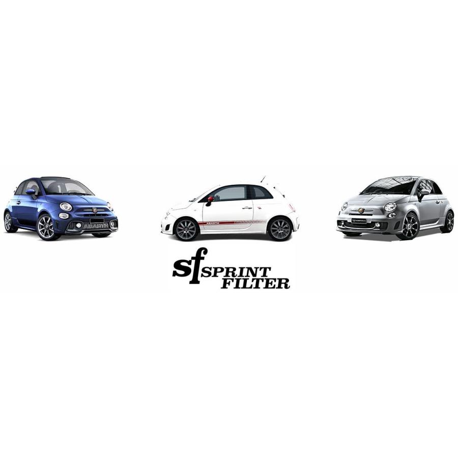 SprintFilter【CON25.1POPS】FIAT ABARTH 500/595/695専用 ブリーザフィルターキット　 スプリントフィルター,フィアット,アバルト | ブランド登録なし | 04