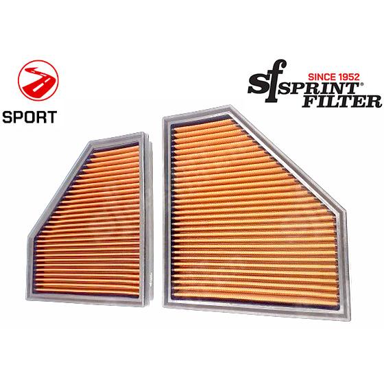 SPRINTFILTER【S1121S】BMW M3[G80],M4/C[G82]用 純正交換タイプ乾式エアフィルター ◆1台分 左右SET◆ エアクリーナー | ブランド登録なし