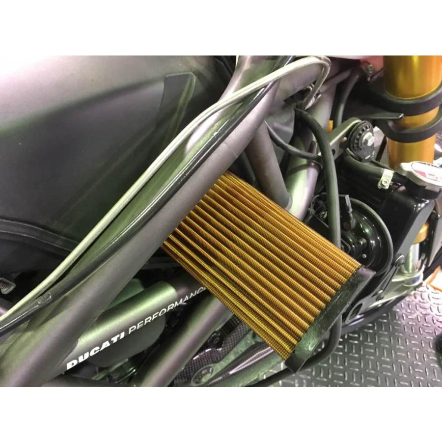 スプリントフィルター【CM13S】DUCATI 848，1098，1198，STREETFIGHTER，DIAVEL，MULTISTRADA 純正交換タイプ乾式エアフィルター_1