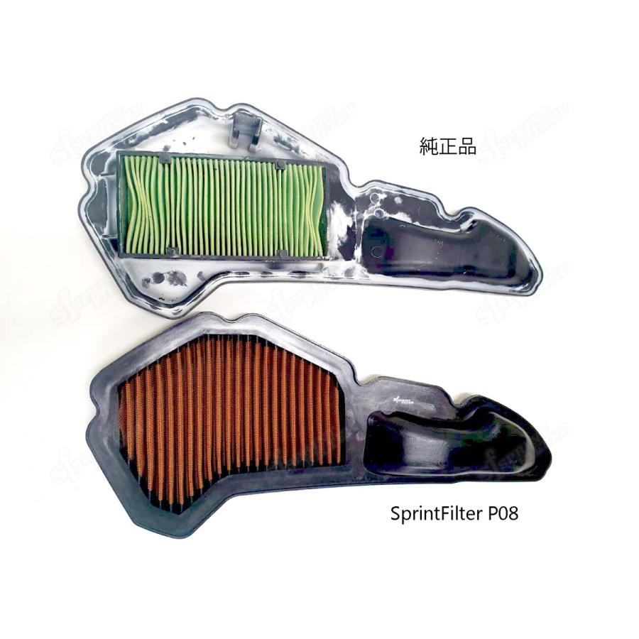 スプリントフィルター【PM178S】ホンダPCX125/150(18-20), ADV150純正交換タイプ　乾式エアフィルター | ブランド登録なし | 03