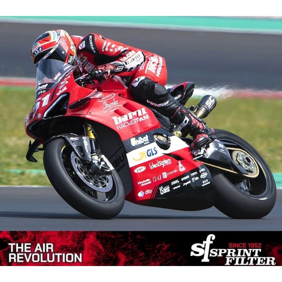 スプリントフィルター【PM202S】トライアンフTIGER EXPLORER1200/1250ほか用　純正交換タイプ・ハイフローエアフィルター TRIUMPH1200タイガー | ブランド登録なし | 15