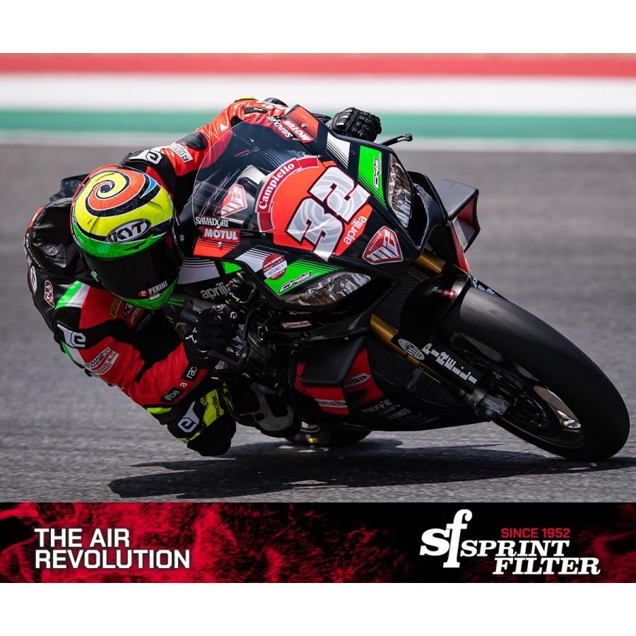 スプリントフィルター【PM202S】トライアンフTIGER EXPLORER1200/1250ほか用　純正交換タイプ・ハイフローエアフィルター TRIUMPH1200タイガー | ブランド登録なし | 16